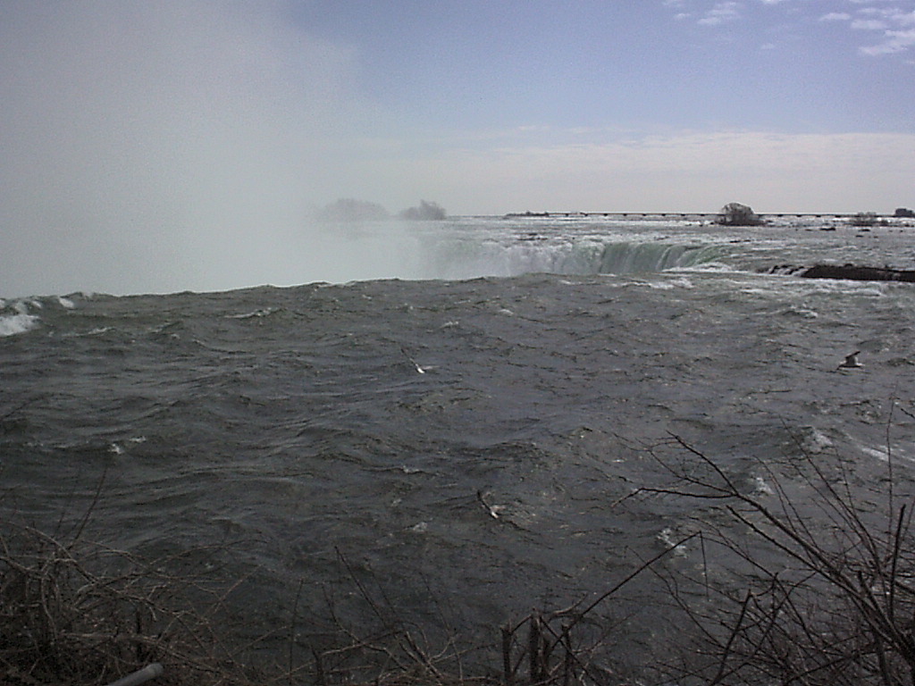 Where the water falls down