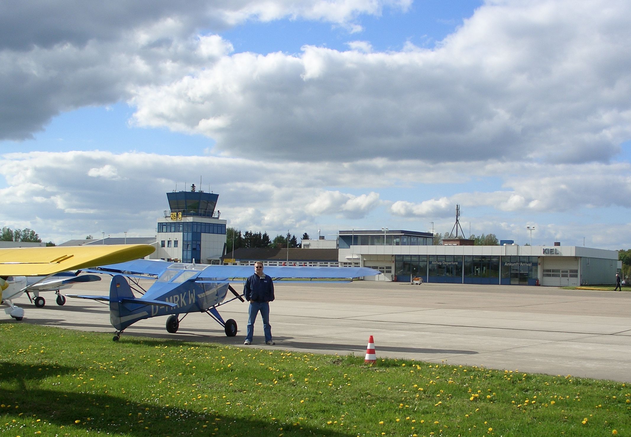 Am Terminal in Kiel