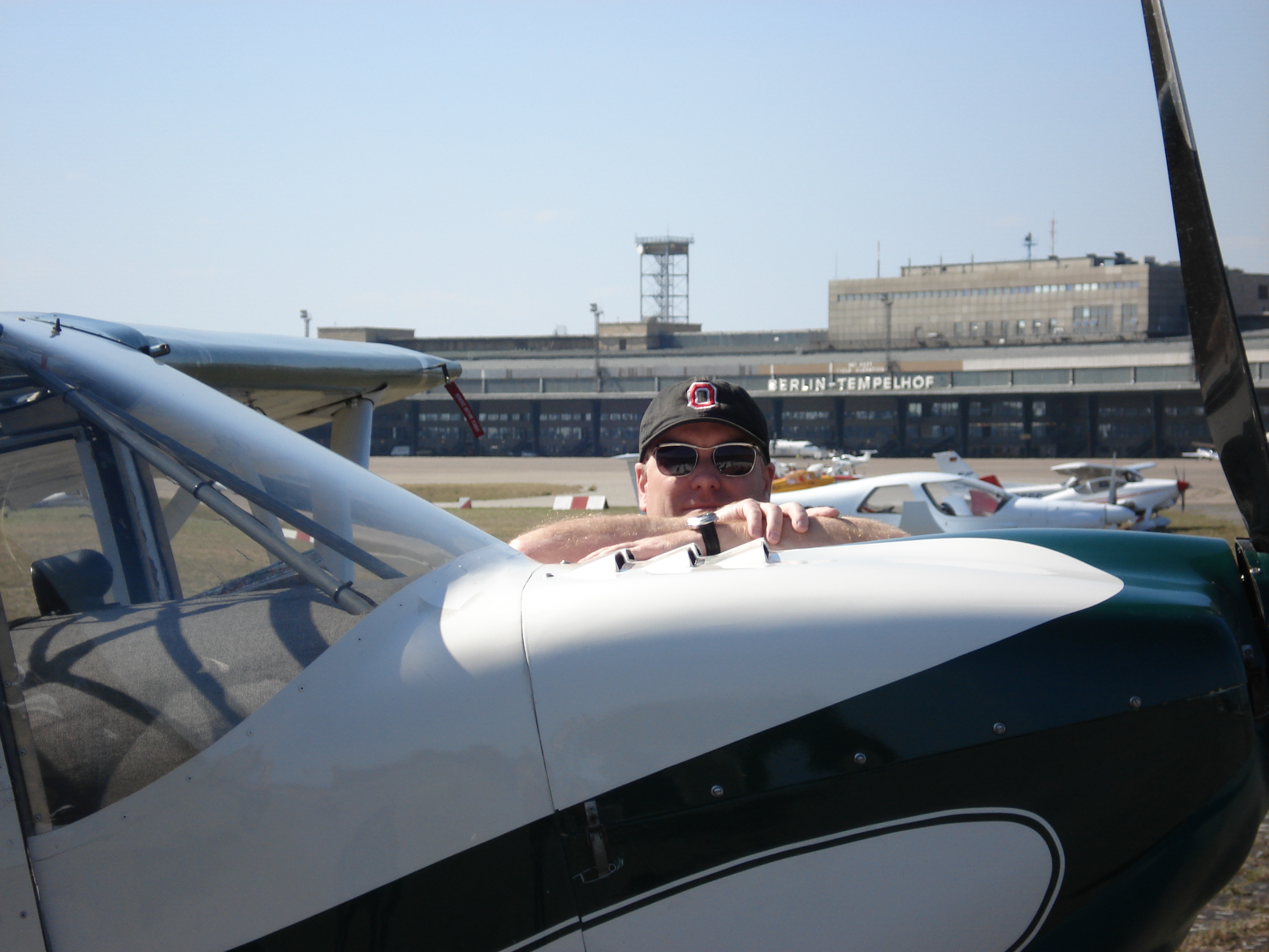Beim Fly-In zum Erhalt von Tempelhof, 15.09.2007
